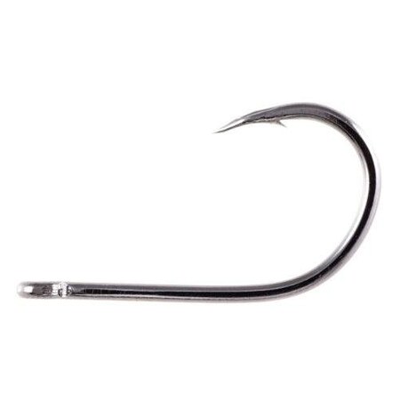 Owner Aki Twist Live Bait Hook With Cutting Point, Size 10 Forged Shank, Reversed Bend, Straight Eye, Bla 5169-111